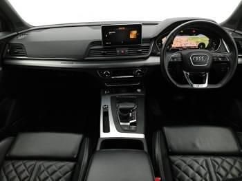 Usado Audi Q5 S-Line 299 CV (219 kW) 2020 Negro SUV
