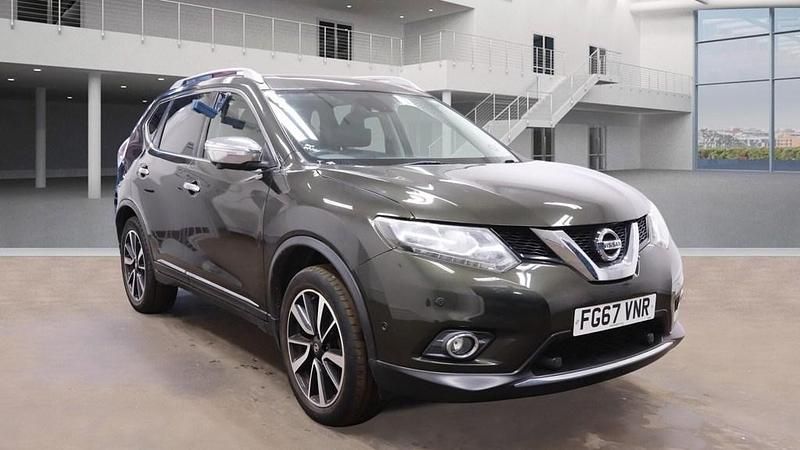 Used Nissan X-Trail Tekna 130 HP (95 kW) 2017 Titanium olive green SUV