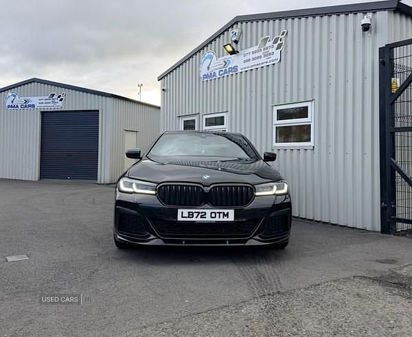 Used BMW 520 M Sport 2022 Black Sedan