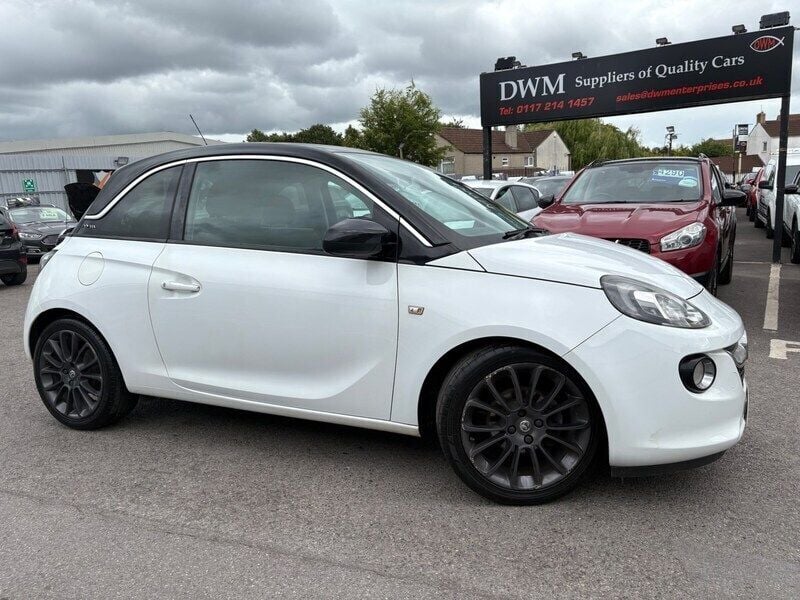 White Used 2015 Vauxhall Adam Glam Hatchback | £4,290 (Good price) - Image 1/4