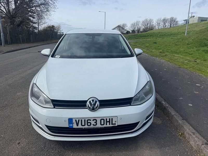 Used VW Golf VII GT 150 HP (110 kW) 2013 White Hatchback