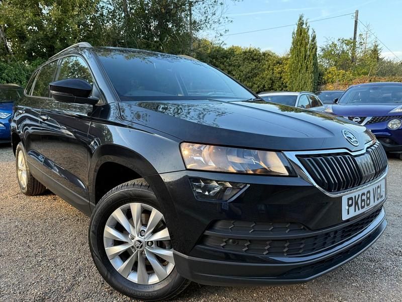 Black Used 2018 Skoda Karoq SE SUV | £9,750 (A bit pricey) - Image 1/4