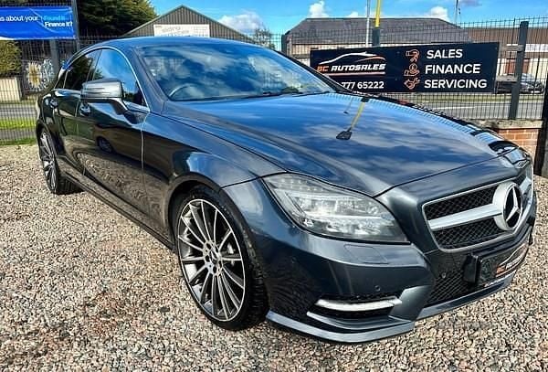 Grey Used 2014 Mercedes CLS250 AMG Coupe | £10,450 - Image 1/4