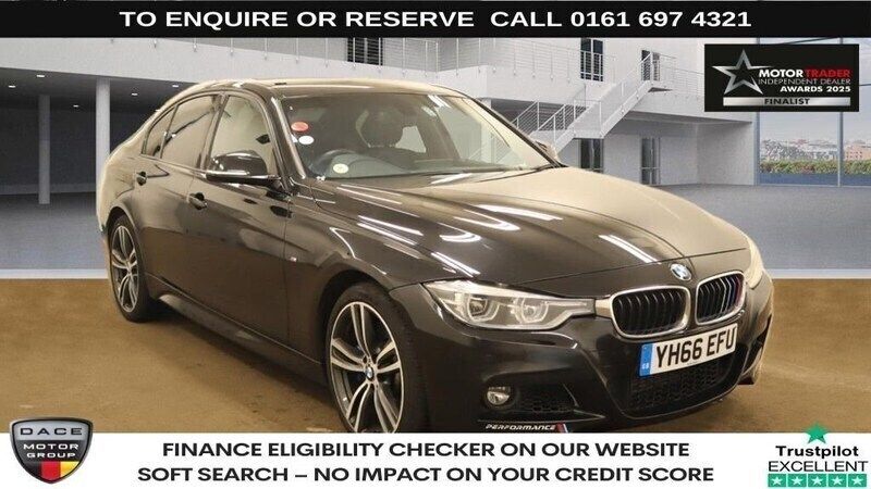 Black Used 2016 BMW 330 M Sport Sedan | £13,970 (Expensive) - Image 1/3