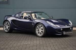 Used Lotus Elise 156 HP (114 kW) 2004 Nightfall blue Cabriolet