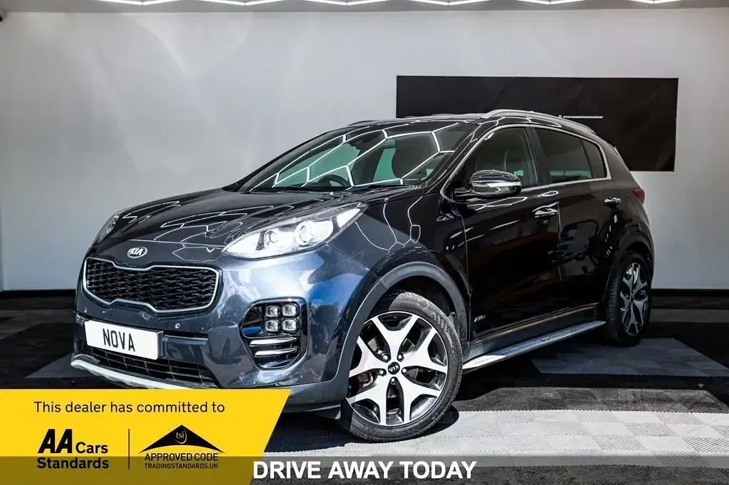 Gebraucht Kia Sportage GT-Line 177 PS (130 kW) 2016 Schwarz SUV