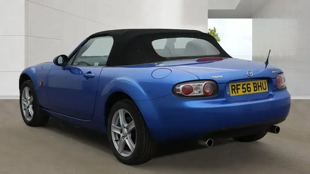 Used Mazda MX5 160 HP (117 kW) 2006 Blue Cabriolet
