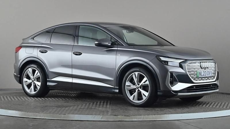 Used Audi Q4 e-tron S-Line 150 kW (204 HP) 2023 Grey SUV