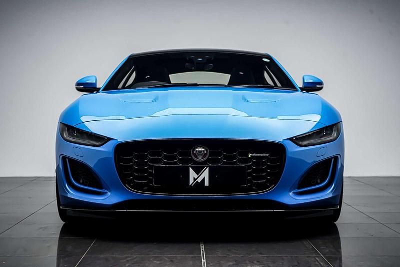 Used Jaguar F-Type S 300 HP (220 kW) 2021 Blue Coupe