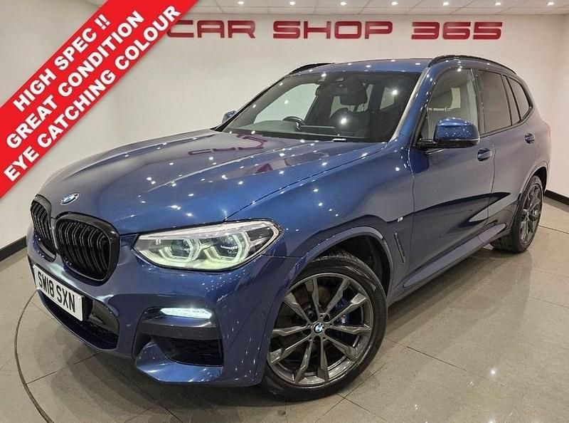Used BMW X3 M Sport 190 HP (139 kW) 2018 Blue SUV