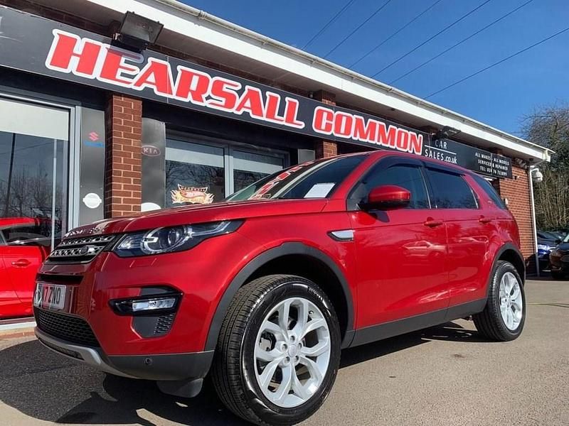 Red Used 2017 Land Rover Discovery Sport HSE SUV | £17,500 (Fair price) - Image 1/4