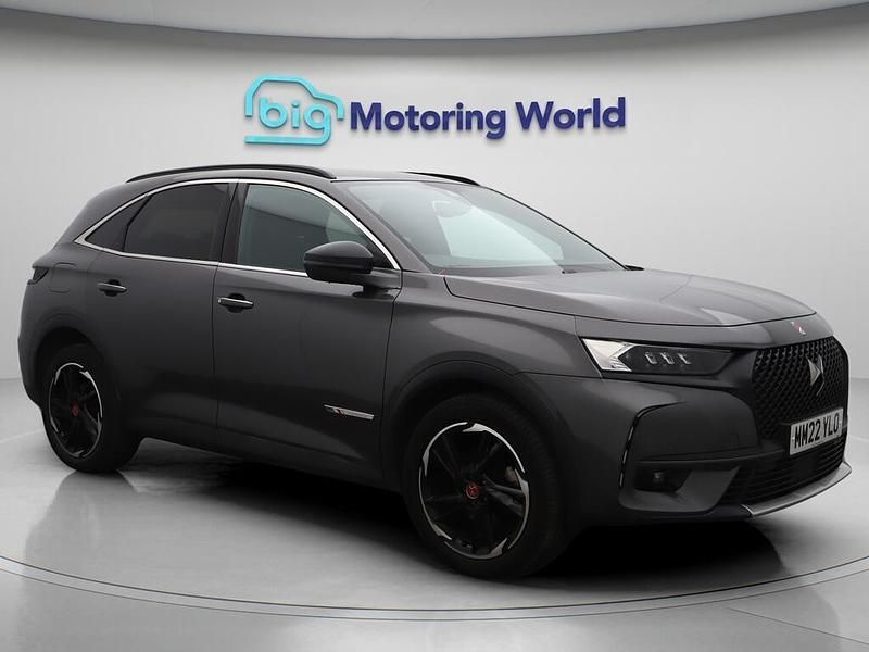 Grey Used 2022 DS Automobiles DS7 Crossback Performance Line Plus SUV | £16,800 (Fair price) - Image 1/4