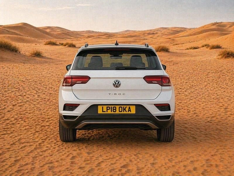 Begagnad VW T-Roc Design 150 HK (110 kW) 2018 Vit SUV