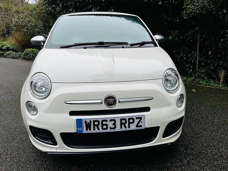 Used Fiat 500 S 69 HP (50 kW) 2013 White Hatchback