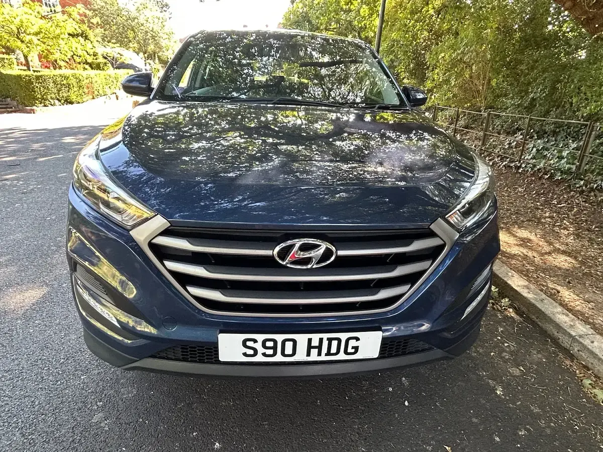 Used Hyundai Tucson 177 HP (130 kW) 2017 Blue SUV