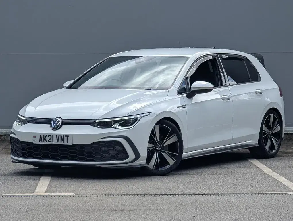Used VW Golf VII GTD 150 HP (110 kW) 2021 White Hatchback