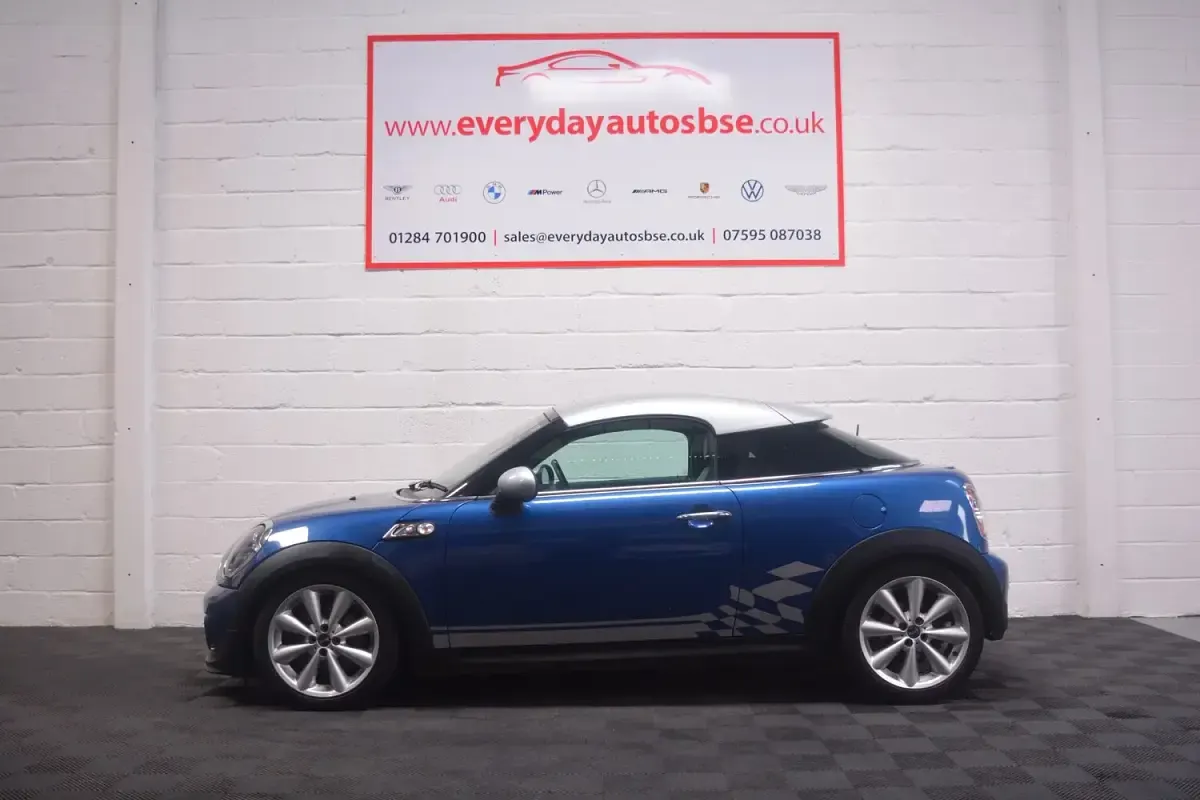Used Mini Cooper S Coupé 184 HP (135 kW) 2011 Blue Coupe