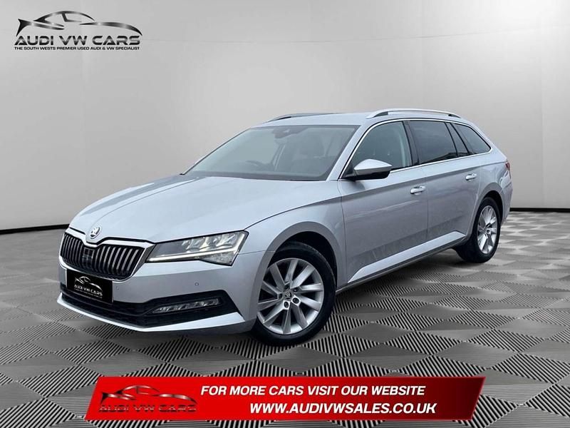 Silver Used 2022 Skoda Superb SE Technology Estate | £17,250 (Fair price) - Image 1/4