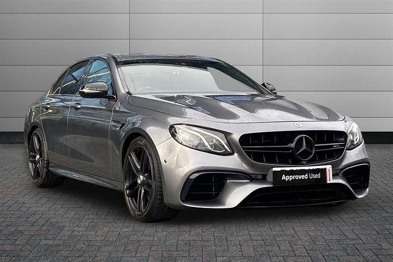 Used Mercedes E63S AMG 612 HP (450 kW) 2017 Selenite grey Sedan