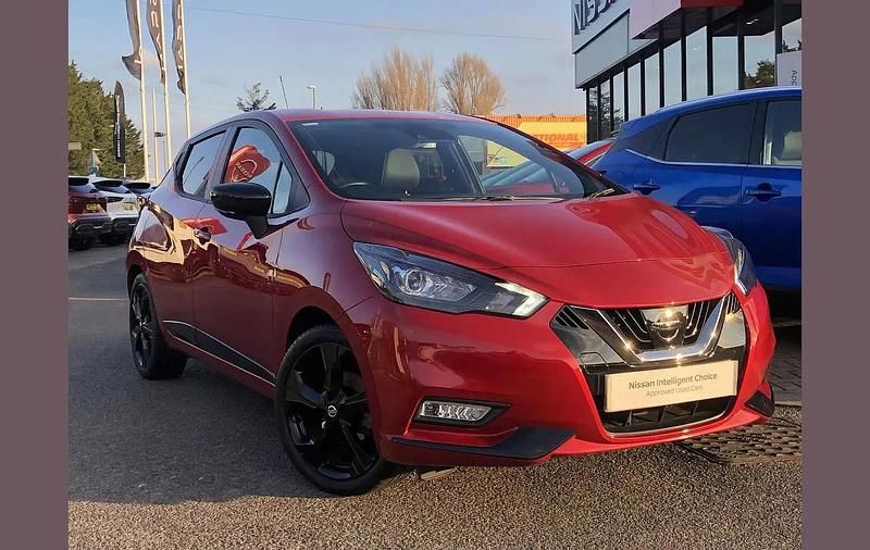 Used Nissan Micra 91 HP (66 kW) 2022 Red Hatchback