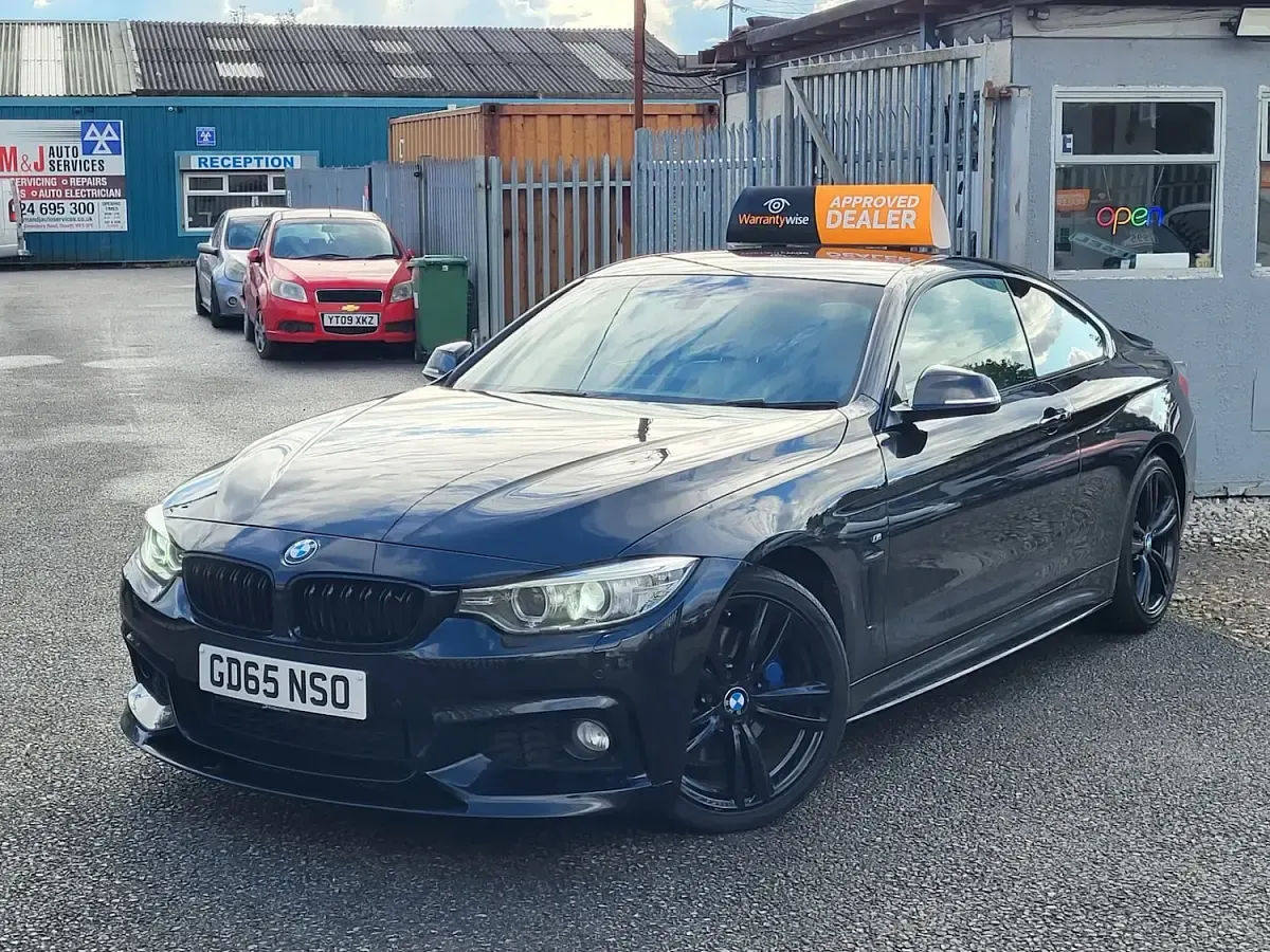 Used BMW 420 Coupé M Sport 190 HP (139 kW) 2015 Black Coupe