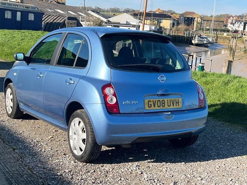 Used Nissan Micra Acenta 79 HP (58 kW) 2008 Blue Hatchback