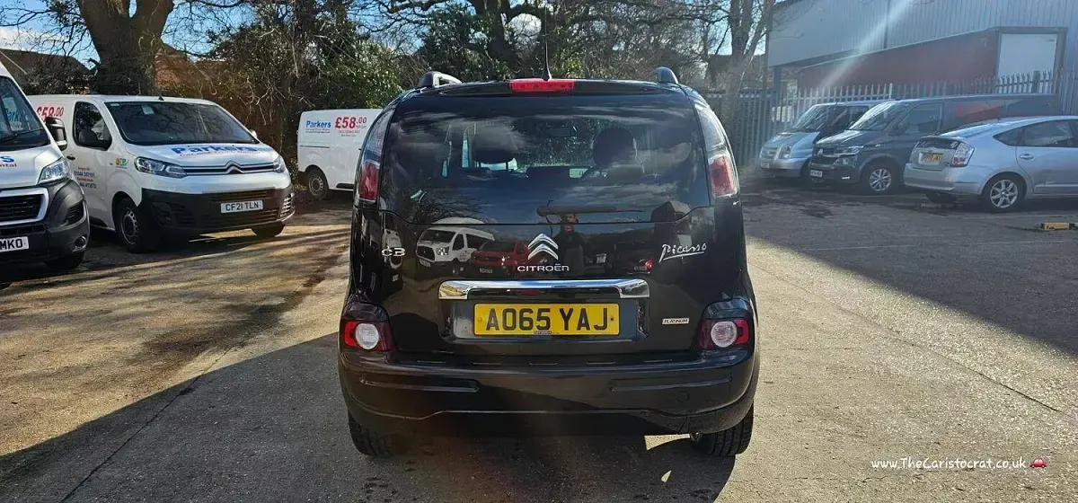 Used Citroën C3 Picasso Platinum 108 HP (79 kW) 2015 Black MPV