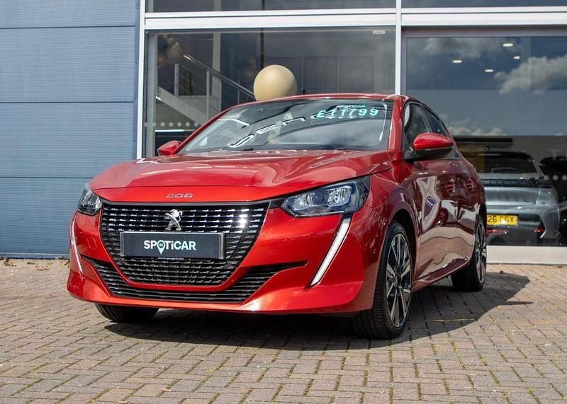 Used Peugeot 208 Allure 129 HP (94 kW) 2021 Red Hatchback