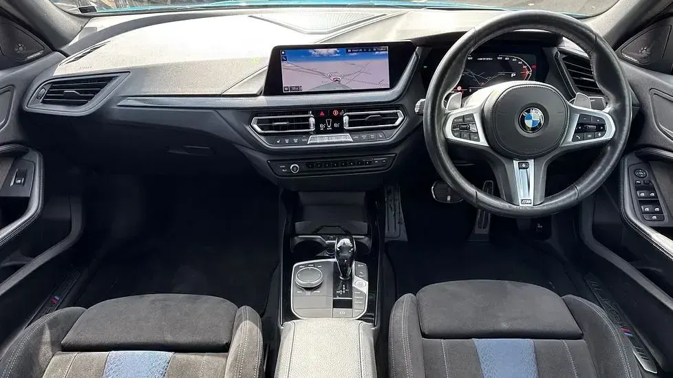 Used BMW M235 Comfort Edition 302 HP (222 kW) 2021 Blue Coupe