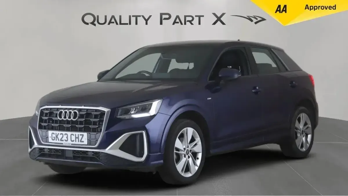 Used Audi Q2 S-Line 150 HP (110 kW) 2023 Blue SUV