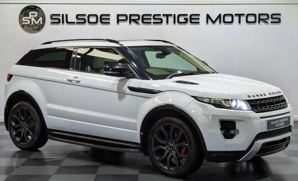 Used Land Rover Range Rover evoque Dynamic 2012 White SUV