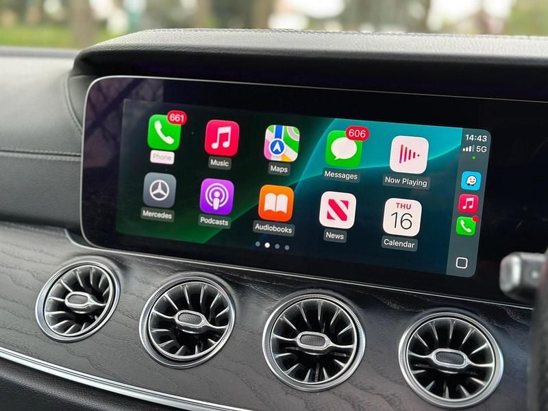 Used Mercedes E220 AMG Line Premium 2018 Silver Coupe