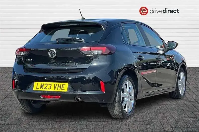 Second-hand Vauxhall Corsa Design Edition 75 CP (55 kW) 2023 Negru Hatchback