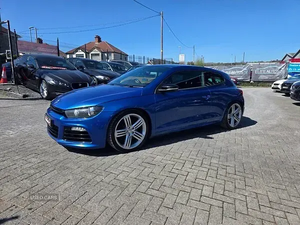 Used VW Scirocco R 300 HP (220 kW) 2013 Blue Coupe