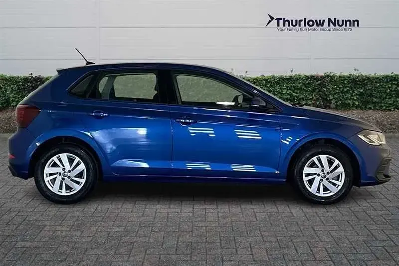 Begagnad VW Polo S 95 HK (69 kW) 2022 Blå Halvkombi