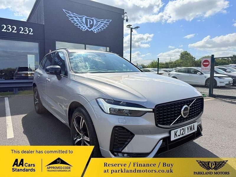 Silver Used 2021 Volvo XC60 R-Design SUV | £22,975 (Good price) - Image 1/4