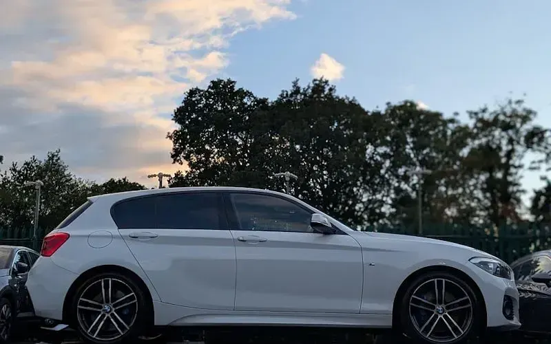 Used BMW 118 M Sport 136 HP (100 kW) 2017 White Hatchback