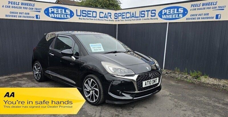 Black Used 2016 DS Automobiles DS4 Prestige Hatchback | £4,275 (Fair price) - Image 1/4