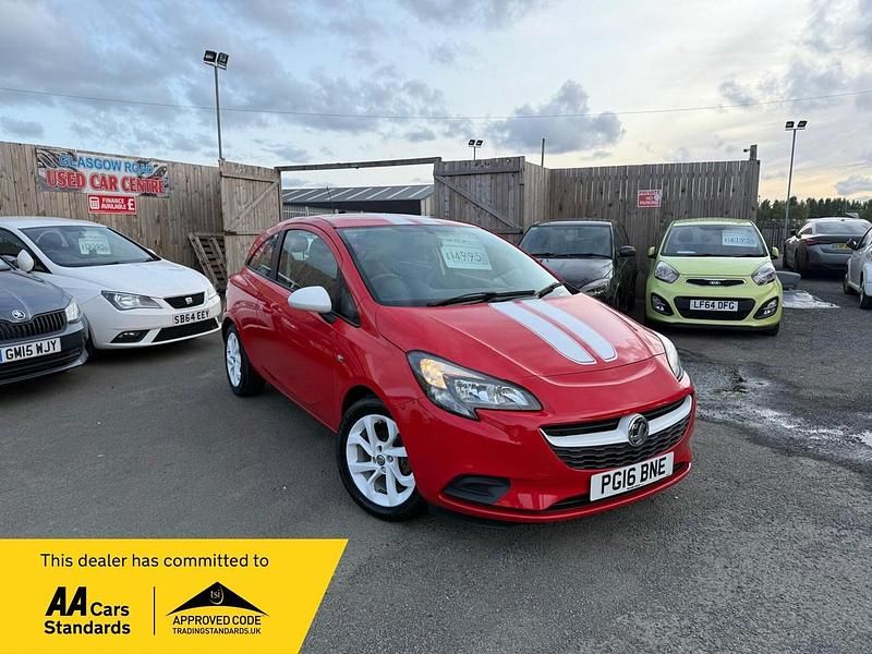 Red Used 2016 Vauxhall Corsa Hatchback | £4,295 (Good price) - Image 1/4