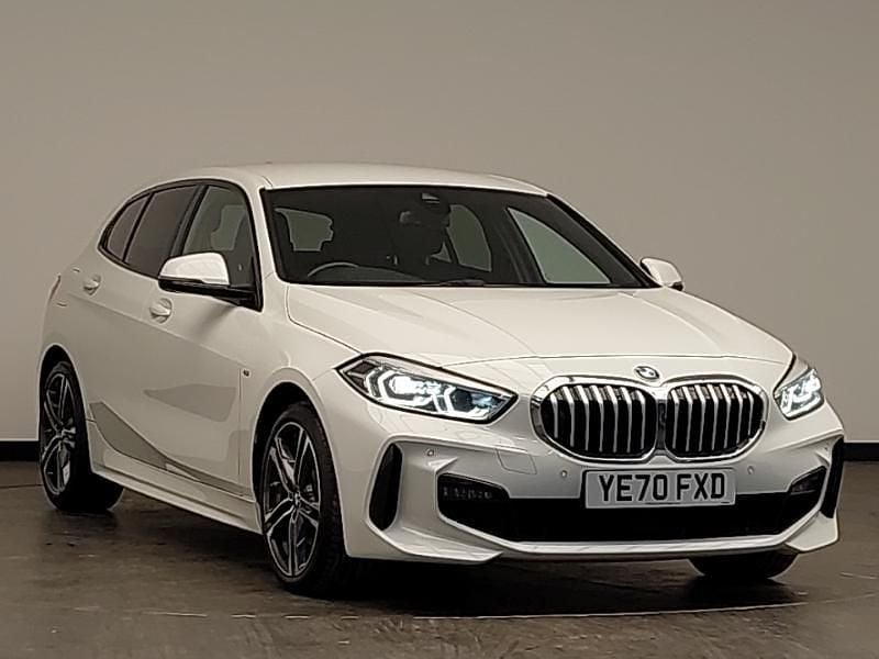 Used BMW 118 M Sport 140 HP (102 kW) 2020 White Hatchback