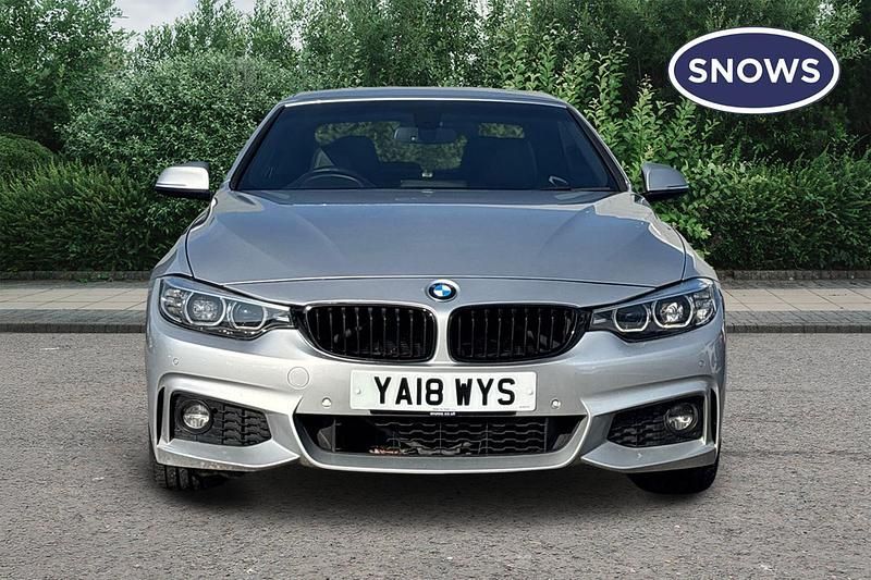 Used BMW 420 M Sport 184 HP (135 kW) 2018 Silver Cabriolet