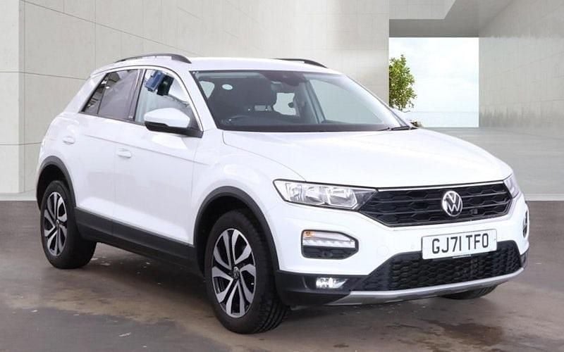 Used VW T-Roc Active 150 HP (110 kW) 2021 White SUV