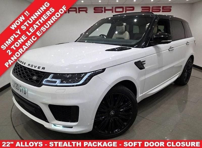 Used Land Rover Range Rover Sport Autobiography Dynamic 2020 White SUV