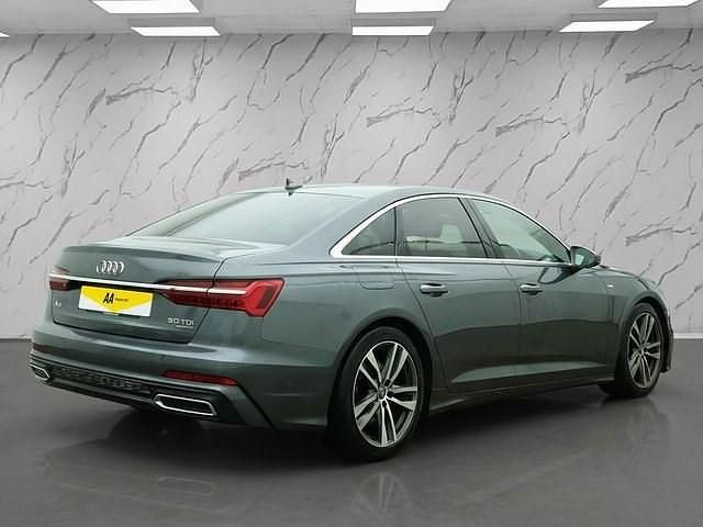 Used Audi A6 S-Line 286 HP (210 kW) 2018 Grey Sedan
