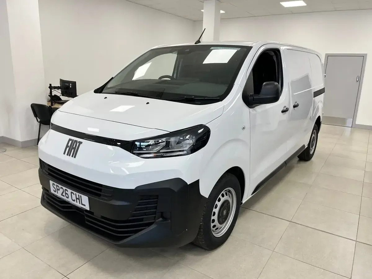 New Fiat Scudo 120 HP (88 kW) 2026 White Van