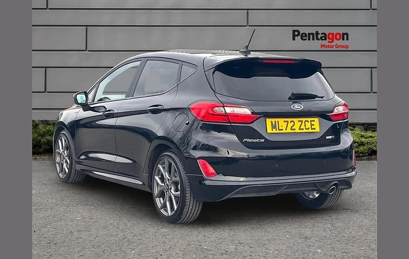 Used Ford Fiesta ST-Line 125 HP (91 kW) 2022 Black Hatchback