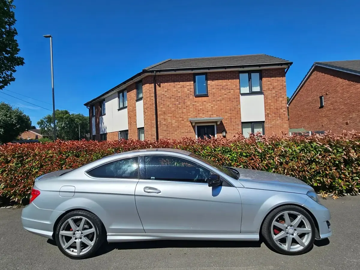 Used Mercedes C250 AMG 2013 Silver Coupe