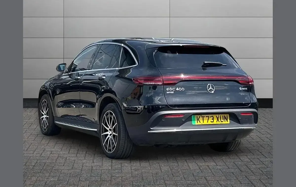 Used Mercedes EQC400 AMG line 300 kW (408 HP) 2023 Black SUV