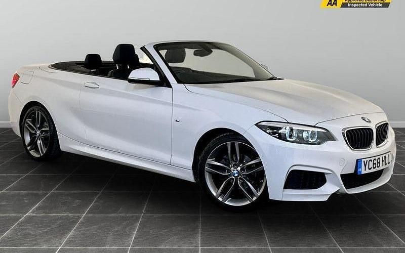 White Used 2019 BMW 218 M Sport Cabriolet | £14,995 (Fair price) - Image 1/2