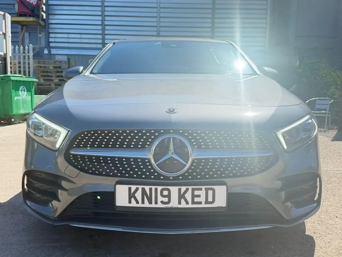Used Mercedes A180 AMG Line Premium 116 HP (85 kW) 2019 Grey Sedan